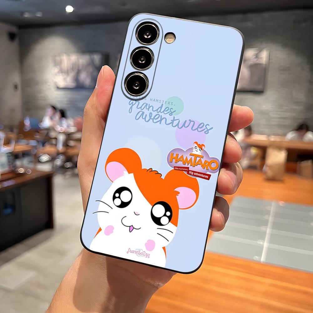Hamtaro Hamster Phone Case For Samsung S23 Ultra S24 S22 S20 Fe S21 Plus Galaxy A54 A34 A24 A53 A13 A16 Back Cover
