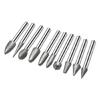 Stainless SteelGrinding Head Rotary File Woodworking Rasp Milling Cutter