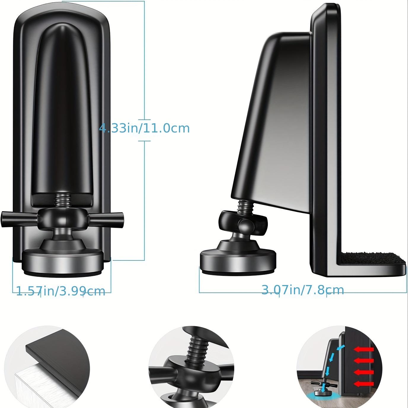 

1 комплект стопоров Dorr, дверных доводчиков, полированных дверных доводчиков, дверных доводчиков для безопасности путешествий, дверных стопоров, устройств безопасности, блокирующих чёрный