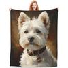 Tapestry Cute Blanket for West Highland White Terrier