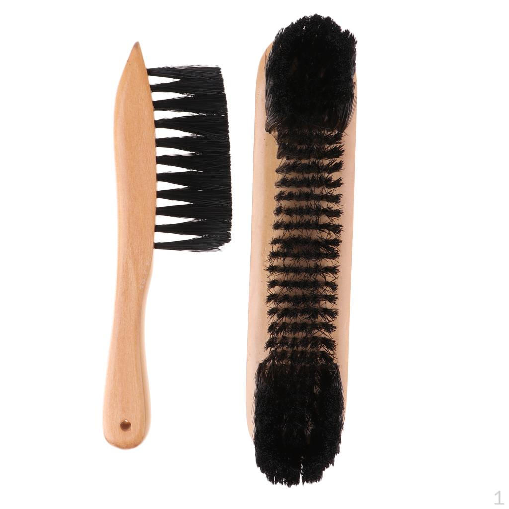

Lightweight Wooden Snooker Billiard Table Brush Felt Cleaner Pool Clubs Accessory Set 2