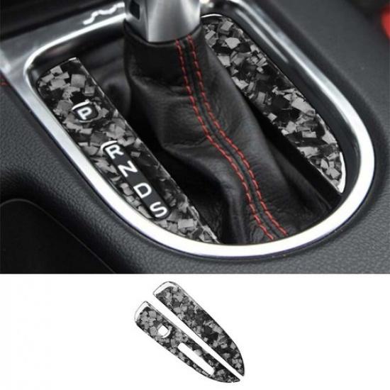 Control Gear Forged Carbon Fiber Strip Trim For Ford Mustang 2015-22 Shift Panel