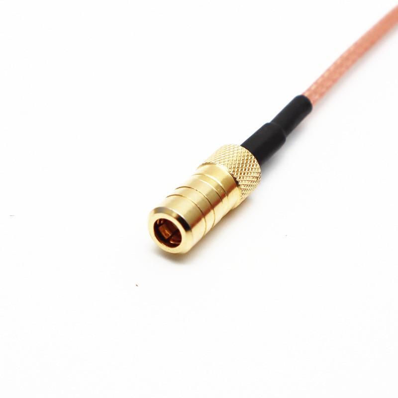 50 Ohm RG174 Adapter Cable: BNC Male To SMB Female, BNC-J To SMB-K, 50-1.5 Connector
