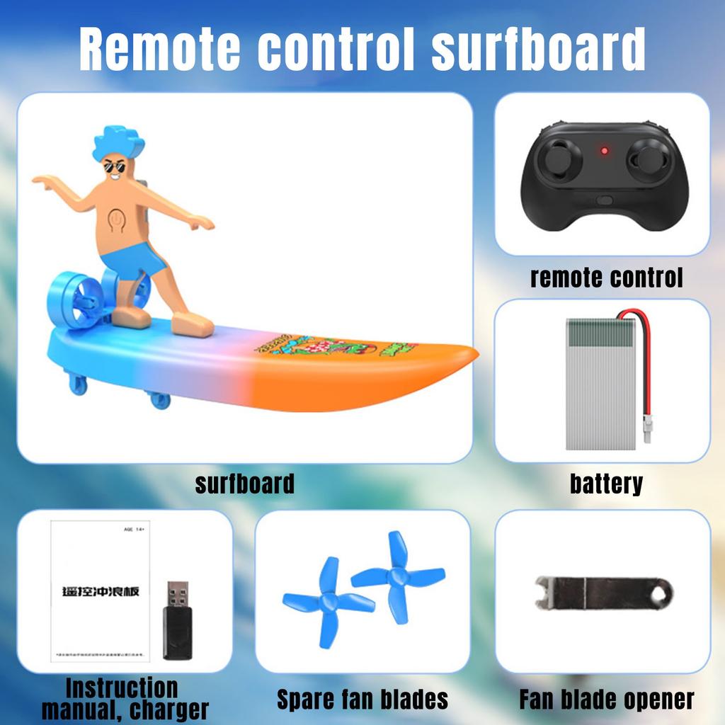 Creative Electric Remote Control Surfboard Drift Scooter Toy Charging