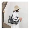 Fashionable Pvc Jelly Beach Bag Waterproof Transparent Design Chic Everyday Use In Four Colors