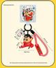 Crayon Shin-chan Doll Keychain: Cute Couple Backpack Pendant & Student Gift Ornament
