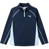 PUMA Kids' Long-Sleeve Mock Neck Graphic T-Shirt