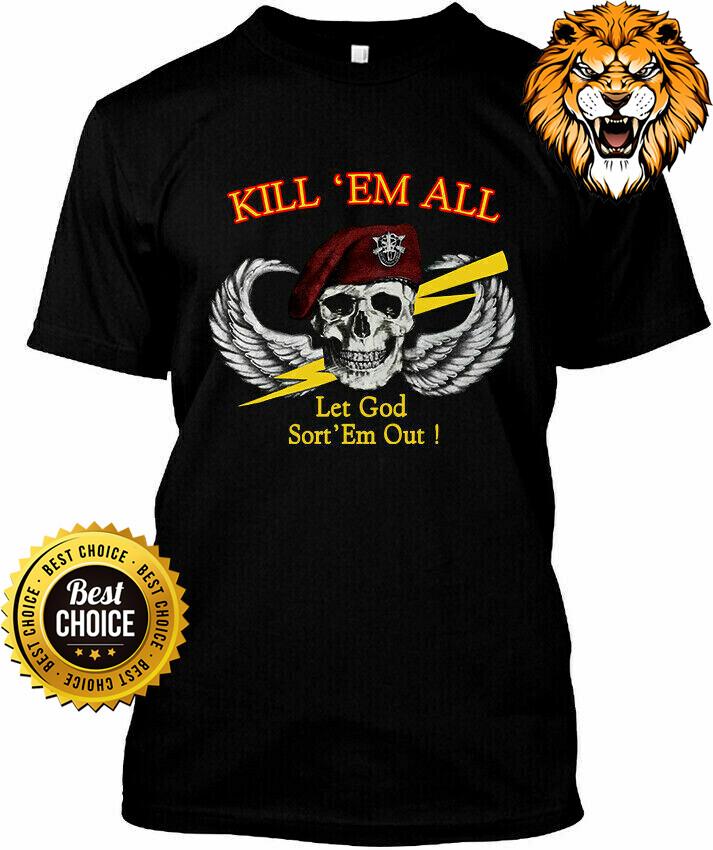 

Kill Em All Let God Sort Em Out 1985 Classic Shirt S-4XL 2XL