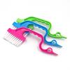 Swan Shape Hand-held Groove Window Slot Brush Kitchen and Bath Groove Cleaning Brush Air Conditioning Shutter Brush Keyboard Brush