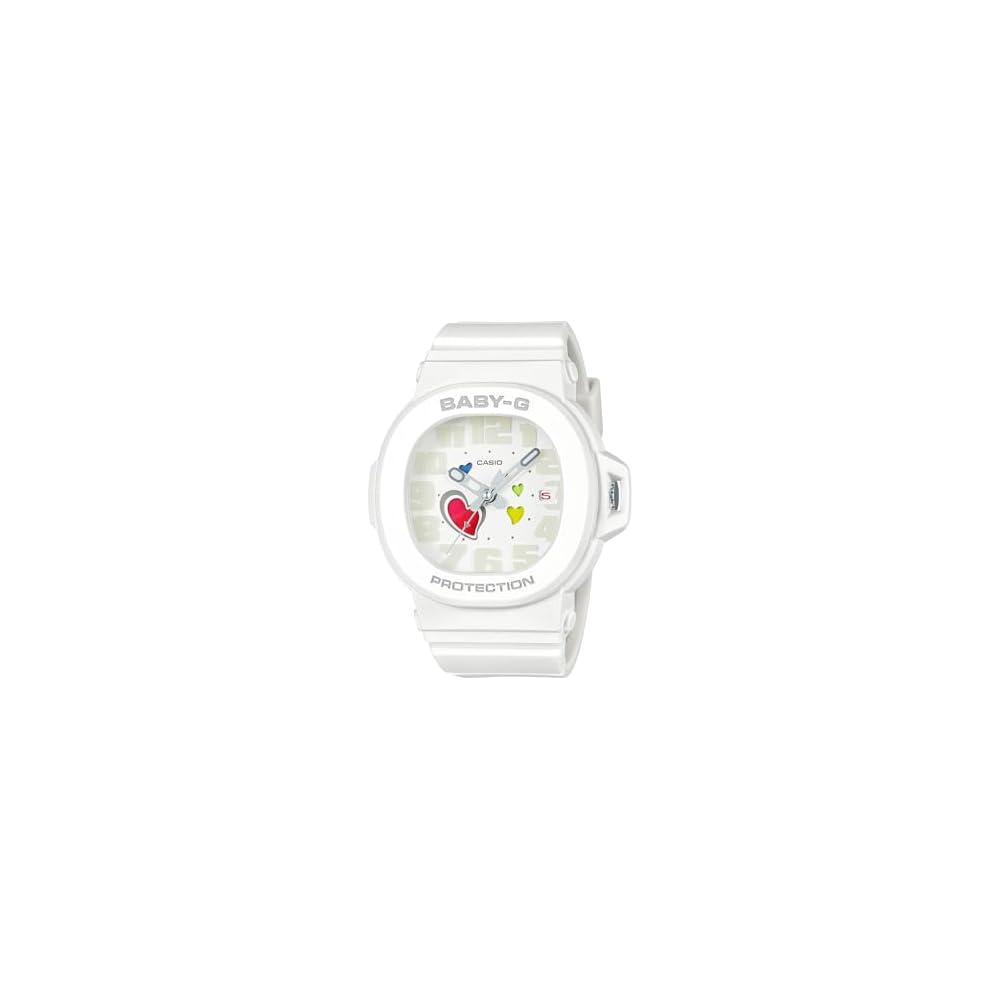 Casio Baby-G Playful Hearts Series BGA-10-7AJF Women s Watch White