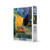 500 Piece Jigsaw Puzzle - Cafe Terrace at Night, populärt koreanskt pussel