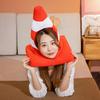 Creative Barricade Hat Plush Toy Party Show Hood Shooting Props Puppet Doll Funny Children's Gifts