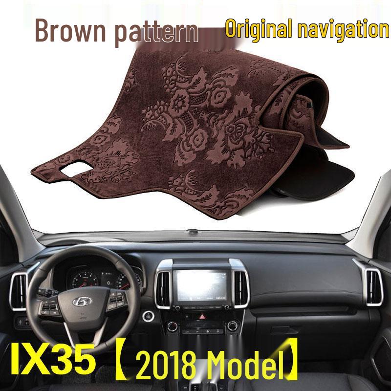 Parasol Moderno para Volante y Alfombrilla Bloqueadora de Luz para Salpicadero para ix35 Langdong Feisi