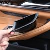 ABS Black For BMW 5 Series G30 2018-2026 Car Door Storage Box Multi Functional Storage Box Car Interior Accessories