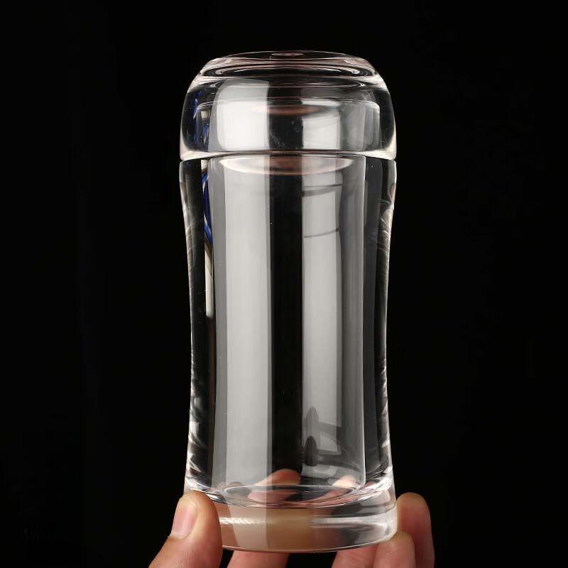 

Yingyin Natural White Crystal Master Tea Cup with Lid