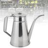 304 Stainless Steel Stainless Steel Oil Dispenser 1L/1.2L Olive Oil Dispenser  Oil Storage