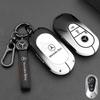 AABIB1 Car Smart Key Cover Case Remote Shell Fob Holder For Mercedes Benz C E S Class GLC W206 W223 W214 E300 C260 C300 S450 S500 S400