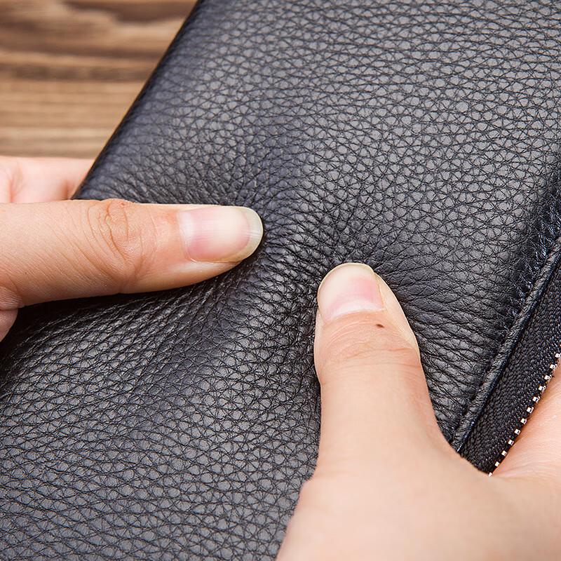 WEZHO Men's First-Layer Cowhide Wallet