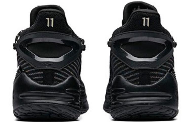 Men's Sneakers Anta KT4 KT Abrasion Resistant Breathable High top Basketball Shoes Men's Black
