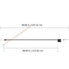 85AD Excellent Metal Replacement Line For Commercial Grass Grasscutter 116 0905