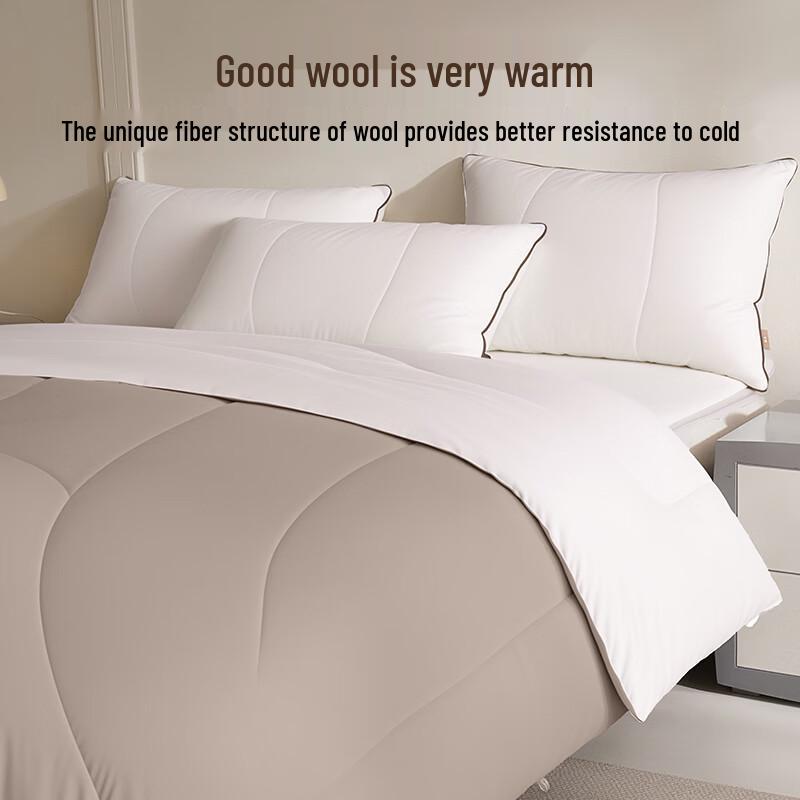 HLA 7A Antibacterial Australian Wool Quilt