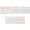 12 Pairs Medical Earrings Piercing Tool Ear Stud Surgical Steel Earrings Jewelry