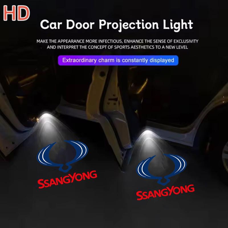 

Светодиодный Лазерный Проектор Призрачная Тень Аксессуары Для Ssangyong Rexton Tivolan Musso Tivoli Kyron Actyon Sport Korando