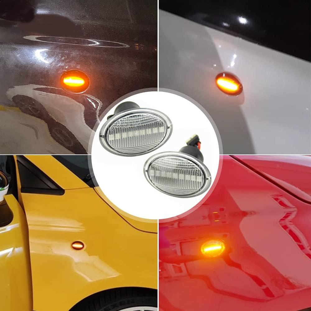 LED Side Indicator Lamp For Fiat 500 500C Ford Ka