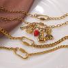 Japan And South Korea Fashion Niche Bracelet Necklace Women'S Personality Design Versatile Jewelry Does Not Fade Popular Trend