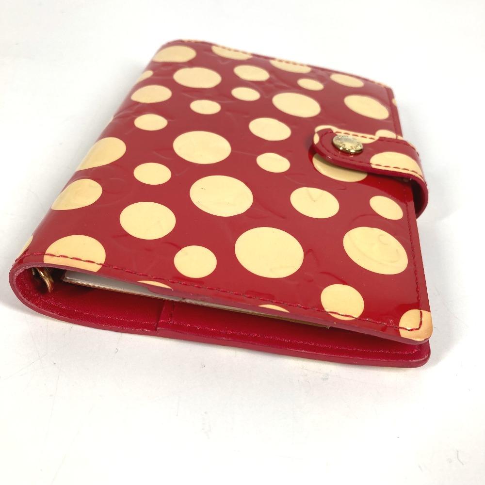 Louis Vuitton M91518 MonogramVernis Agenda PM with ballpoint pen Notebook cover