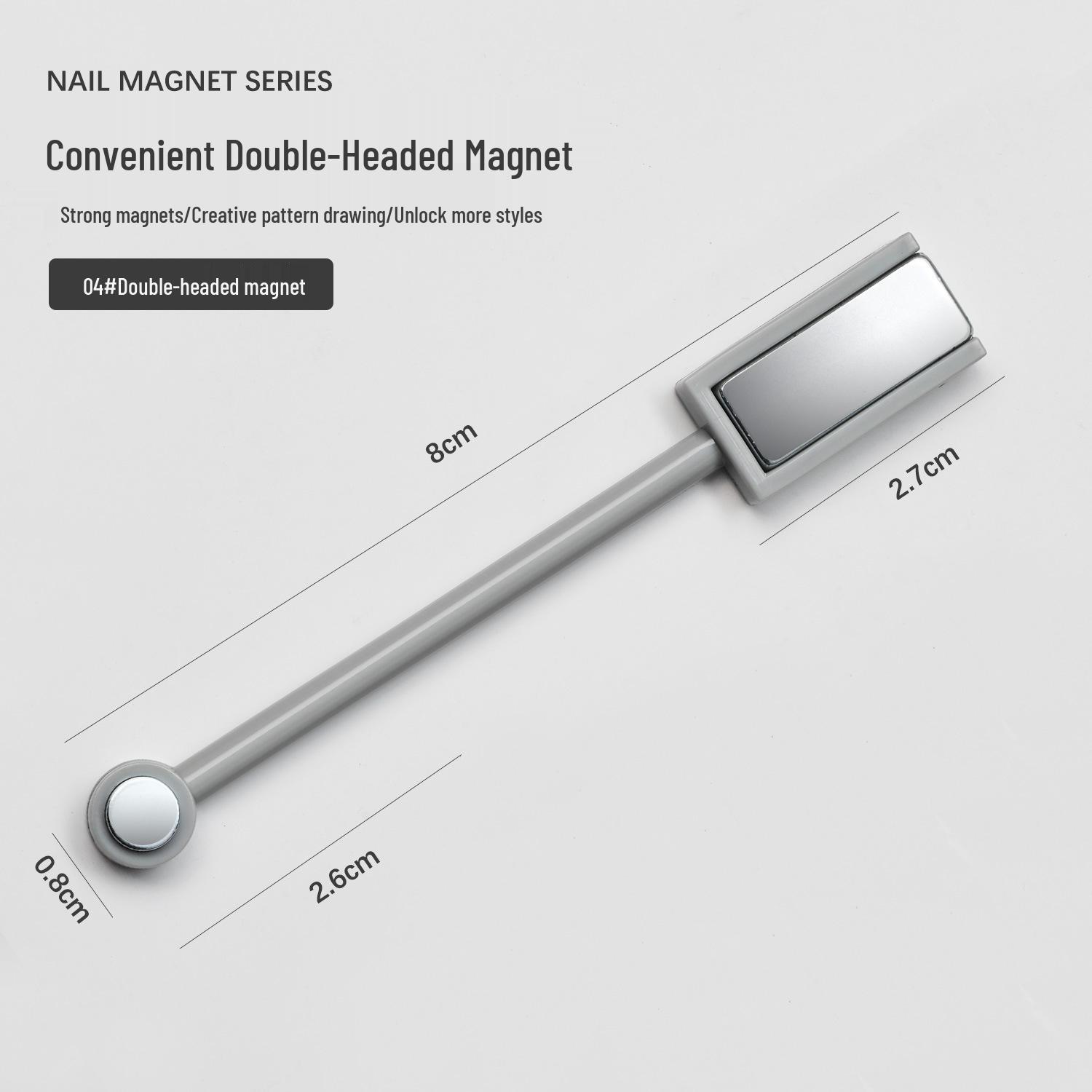 Double-Ended Cat Eye Magnet Stick for Gel Polish