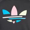 Adidas Originals Logo Print Hoodie Long Sleeve Kids tops Gray H32388