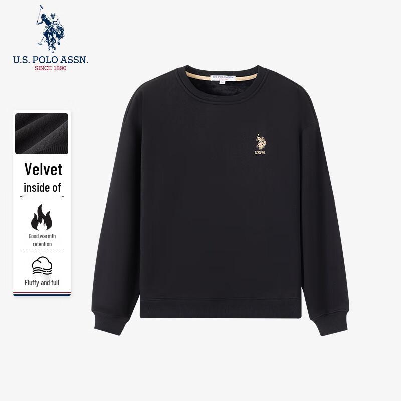 

U.S. POLO ASSN. Men s Fleece-Lined Heavyweight Long Sleeve T-Shirt XL
