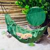FineInno Reptology Lizard Hammock with Suction Cups Bearded Dragon Tank Accessories Reptile Lounger for Chameleon, Snakes, Lguana Reptiles, Geckos,