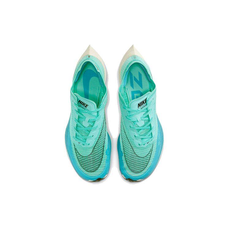 Nike ZoomX Vaporfly NEXT% 2 Aurora Green Pánské tenisky Modrá Chlór-modrá Bledě-slonová kost CU4111-300