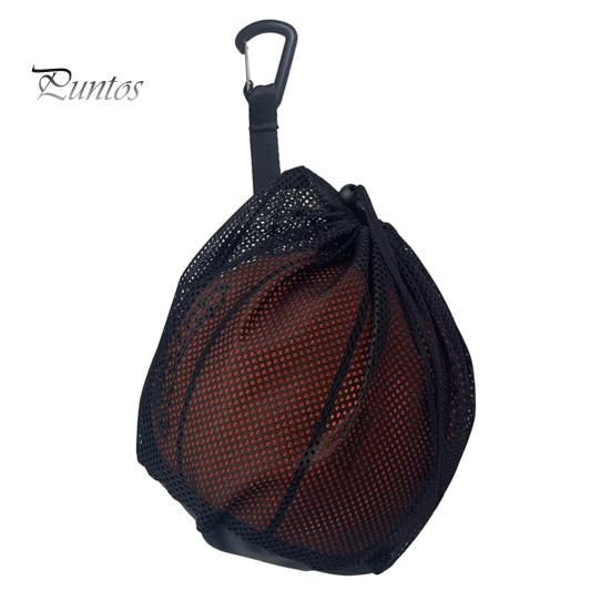 

Сумка для баскетбольной сетки на шнурке с крючком Многофункциональная сумка для футбола, волейбола, регби, нейлоновая сумка для переноски, сетчатый ремень чёрный