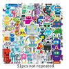 51 Hand Note Robot Doodle Personality Cartoon Cute Children's DIY Skateboard Suitcase Sticker Waterproof