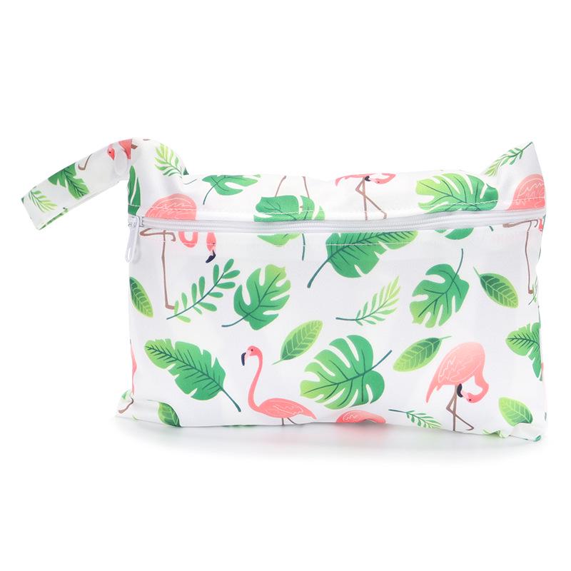 

SGS Certified Waterproof Single-Zipper Mini Diaper and Storage Bag One Size