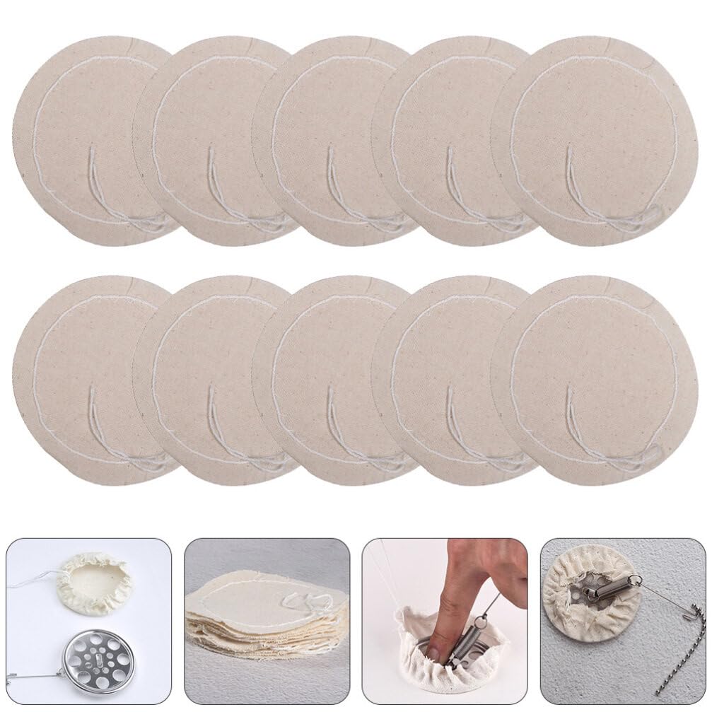 Cabilock 20pcs Coffee Siphon Cloth Replacement Filters for Siphon Coffee Maker Filters for Home Coffee Maker Siphon Coffee Maker Vacuum Pot Filters