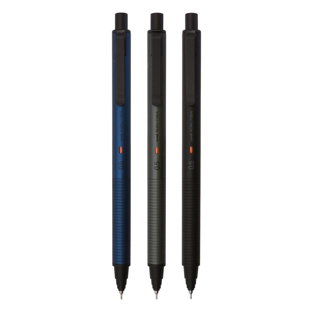 Механічний олівець Mitsubishi Pencil Kurutoga Metal Nocturne Black 313783000 0.5мм