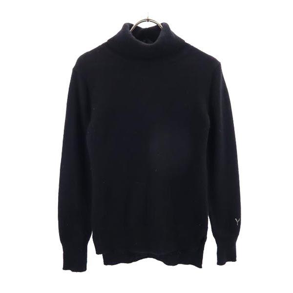 Yohji Yamamoto wool Long sleeve knit 2 black Women Used