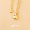 Porti 24k Birthstone Royal Crown Necklace 1.875g