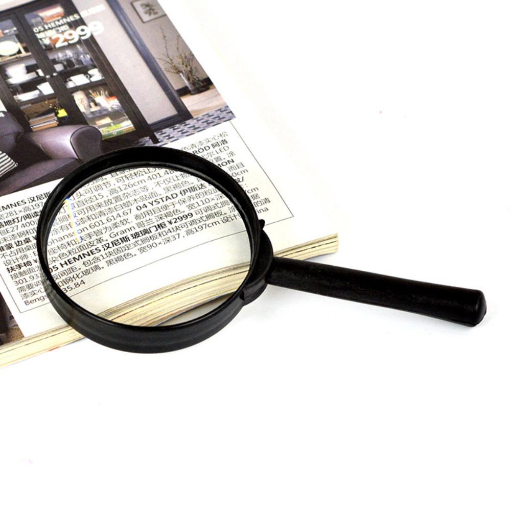 Educational Exquisite Magnifying Loupe For Reading Books Newspaper Magnifier Reading Glass Lens
