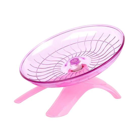 Hamster Wheel Flying Saucer Toy Silent Exercise Wheel Running Wheel for Dwarf Hamsters Gerbils Mice Other Small Pets