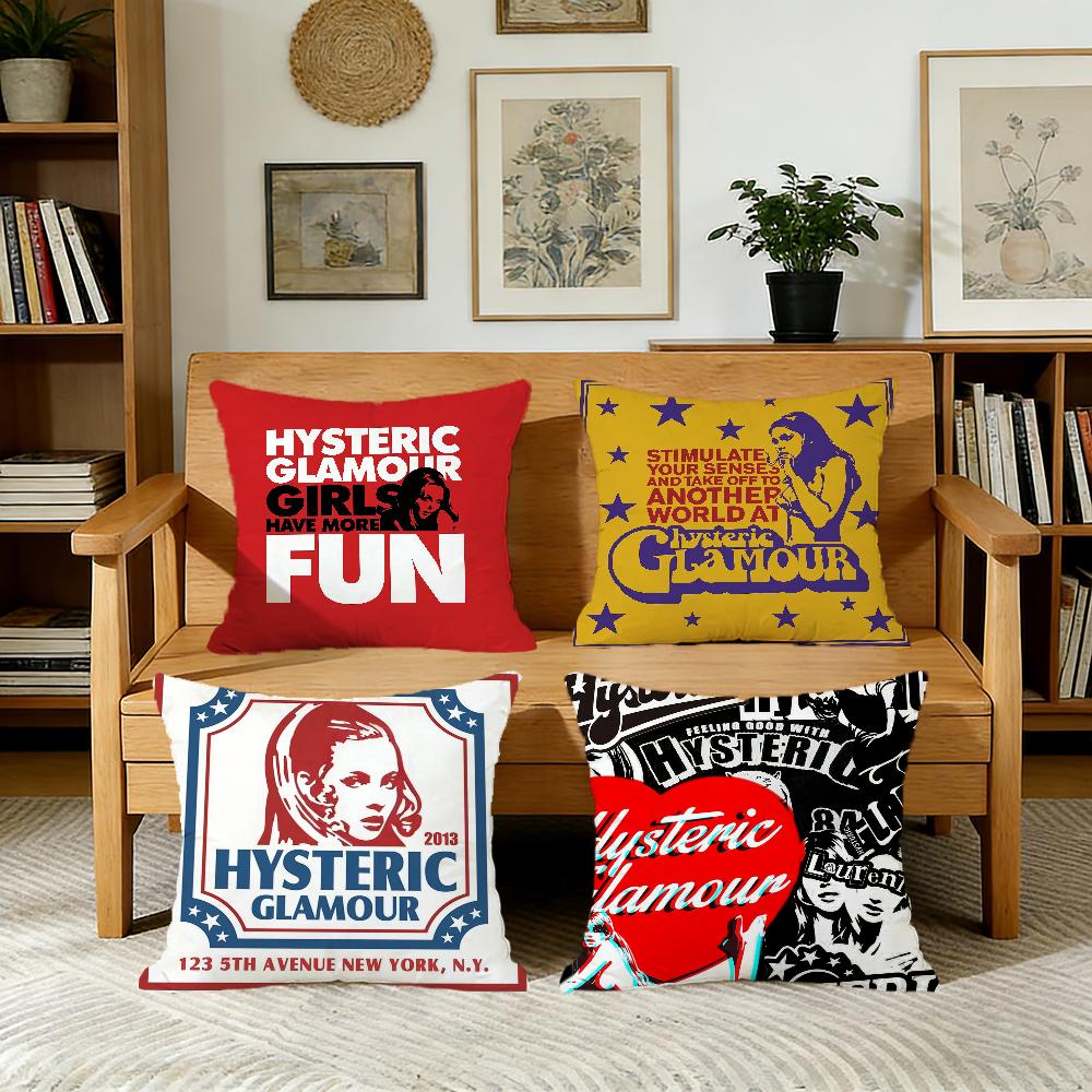 Hhysteric band Glamour cushion cover For Pillow Printing Sofa Decoration Home Car Room Coffee Shop Office Nordic Simplicity