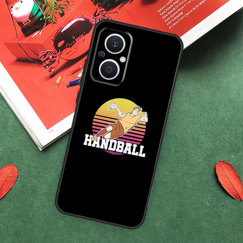

Handball Sport Case For OPPO Reno 13F 14F 12F 11F 12 11 10 14 Pro 8T 8 Lite OPPO Find X9 X8 X6 X5 Pro Cover OPPO Reno7 Lite