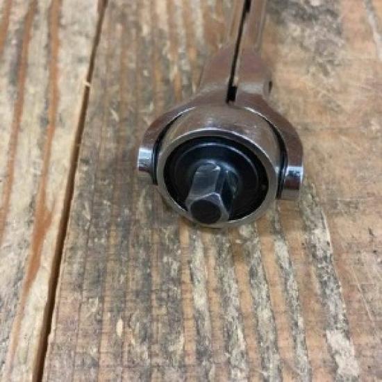 Snap On 3/8" Hard Ratchet handle TM737 Used BLK