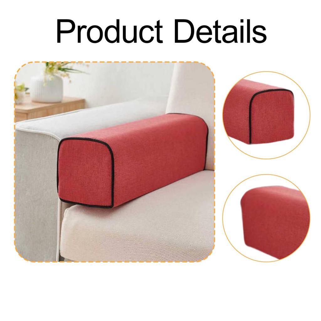 Couch Arm Rest Pillow Elbow Support Armrest Cushion for Sofa Bed Watching TV