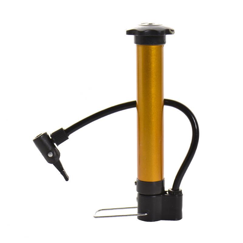 Universal Mini High-Pressure Air Pump for Basketballs, Footballs, and Bicycles with Needle Attachment