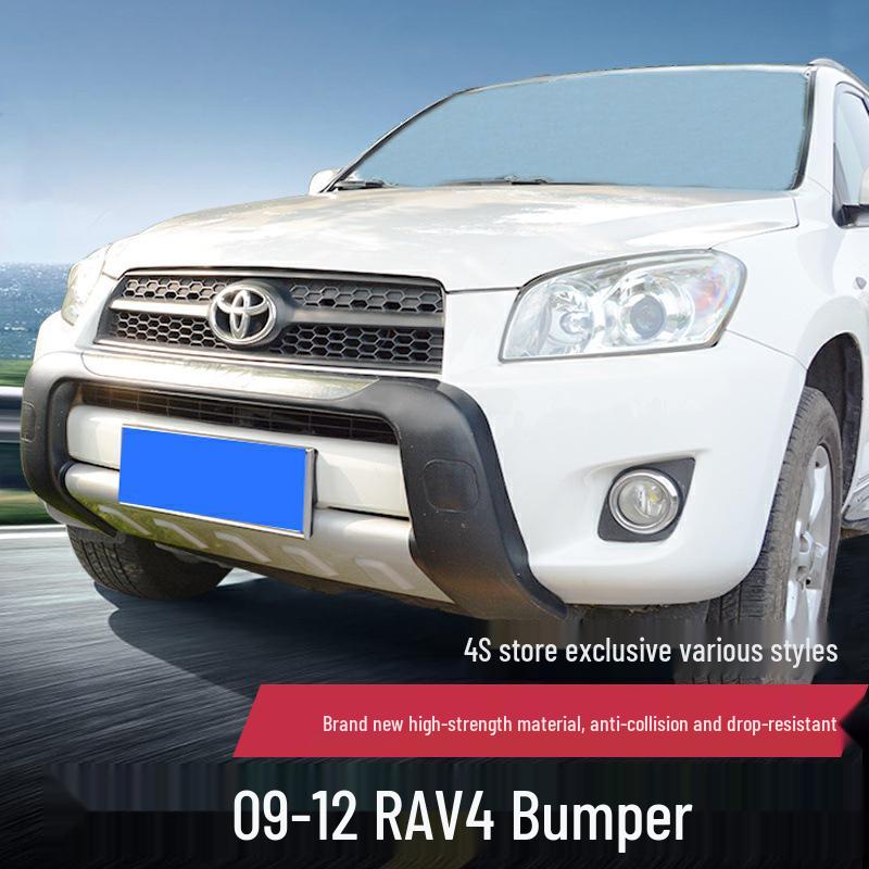 Compatible Front & Rear Bumper Guard Kit for 2009-2013 Toyota RAV4